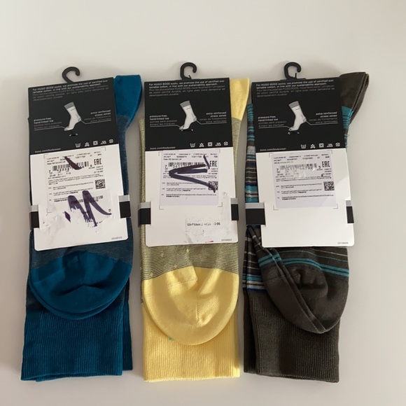 HUGO BOSS Cotton Socks - 3 pairs - Picture 5 of 5